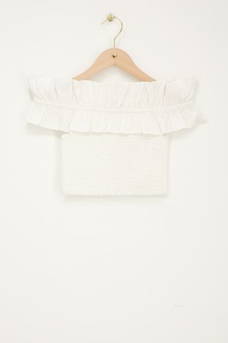 Top à smocks et volants | - My jewellery - Modalova
