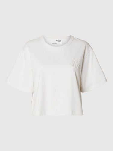 Broderie Perlée T-shirt - Selected - Modalova