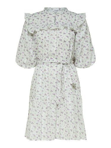 Floral Mini-robe - Selected - Modalova