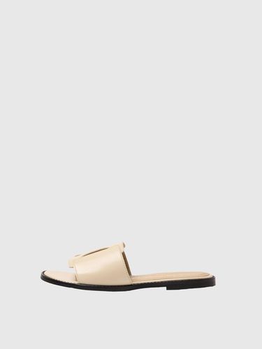 Cuir Mules Plates - Selected - Modalova