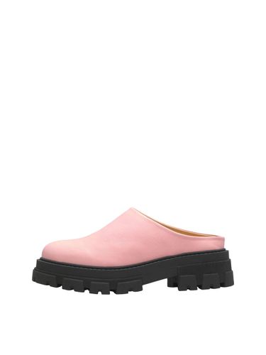 Cuir Mules À Talons - Selected - Modalova