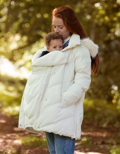 Maternity & Babywearing Puffer Coat | - Seraphine - Modalova