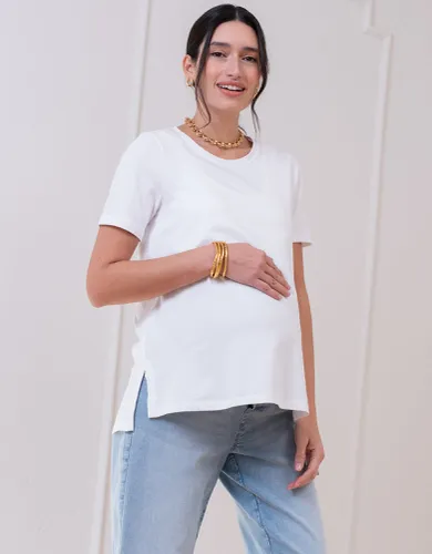T-shirt de grossesse à manches courtes en jersey - Seraphine - Modalova