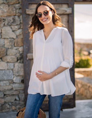 Ivory Maternity Blouse | Seraphine - Seraphine - Modalova