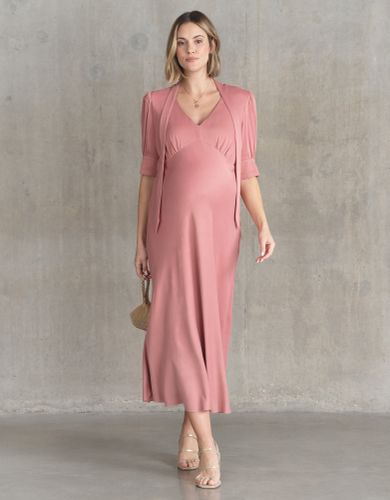 Puff Sleeve Tea Maternity Dress | - Seraphine - Modalova