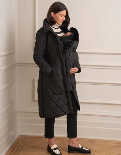 Quilted 3 in 1 Maternity & Babywearing Coat | - Seraphine - Modalova