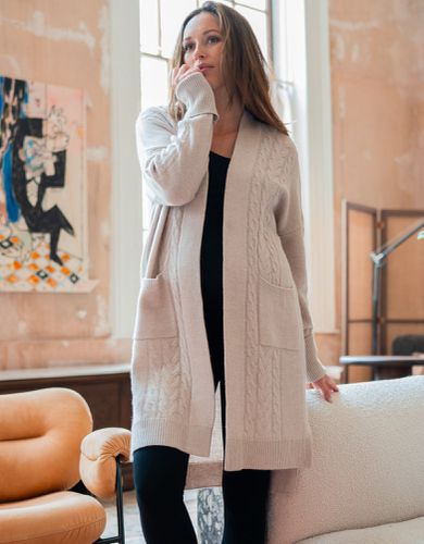 Merino Maternity Cardigan | - Seraphine - Modalova