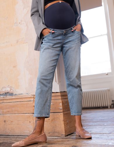 Organic Cotton Tapered Maternity Jeans | - Seraphine - Modalova