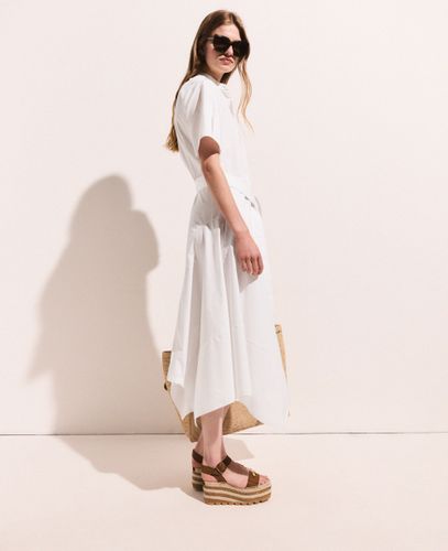 Robe midi ceinturee a manches courtes, , , Taille: 36 - Stella McCartney - Modalova