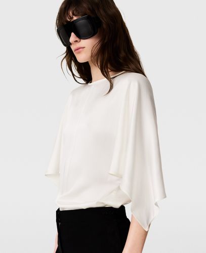 Handkerchief Sleeve Satin Top, , Taille: 36 - Stella McCartney - Modalova