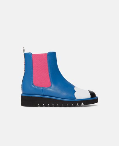 Bottines crayon avec languette à logo, , Taille: 36 - Stella McCartney - Modalova
