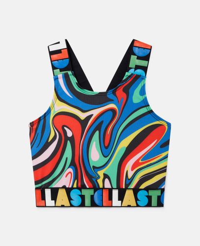 Haut sportif motif marbré, , Taille: 6 - Stella McCartney - Modalova