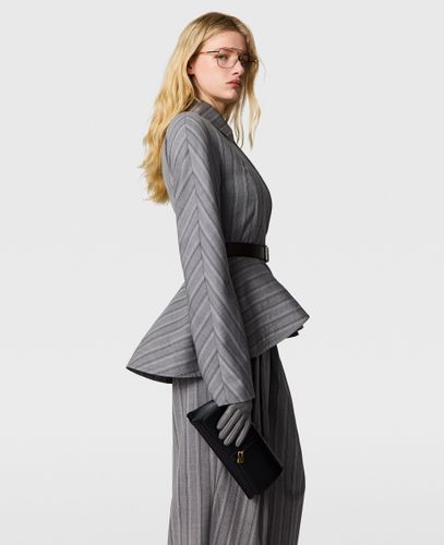 Veste ajustee rayee a basque, , Taille: 40 - Stella McCartney - Modalova