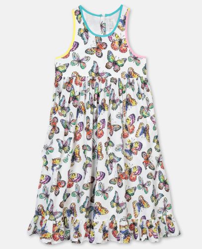 Robe en viscose avec motif papillons, , Taille: 6 - Stella McCartney - Modalova