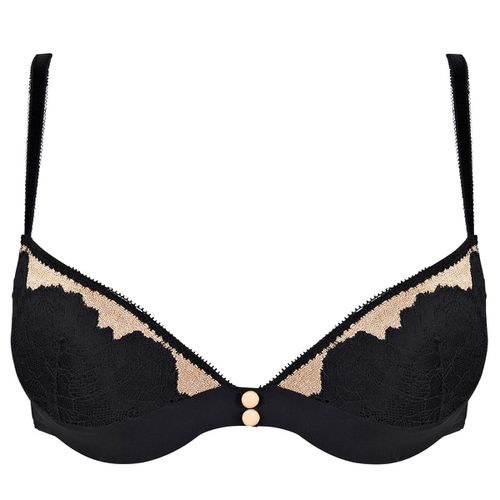 Soutien-gorge push-up noir/or Dressing - Pomm'Poire - Modalova