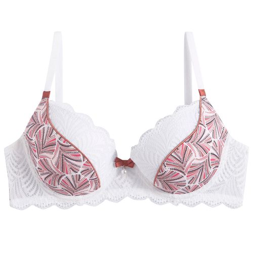 Soutien-gorge coques moulées rose Hawaï - Pomm'Poire - Modalova