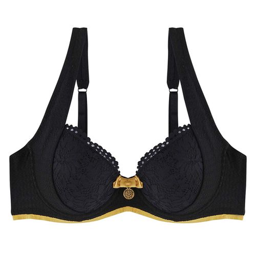 Soutien-gorge ampliforme coque moulée noir Bahamas - Pomm'Poire - Modalova