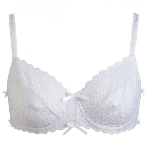 Soutien-gorge à armatures bonnet C, D et E blanc Elena - Pomm'Poire - Modalova