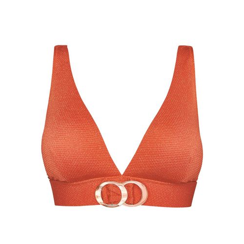 Haut de maillot triangle orange Amour - Pomm'Poire - Modalova