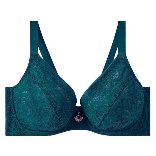 Soutien-gorge à armatures grand maintien turquoise Sarong - Pomm'Poire - Modalova