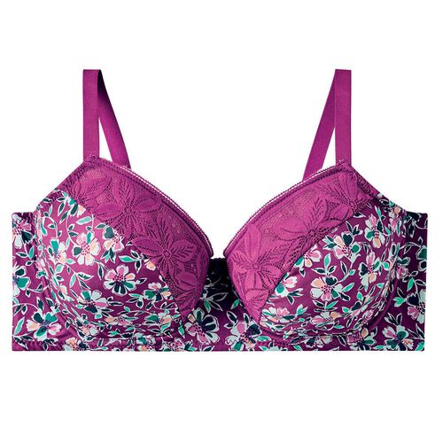 Soutien-gorge à armatures grand maintien rose Paix - Pomm'Poire - Modalova