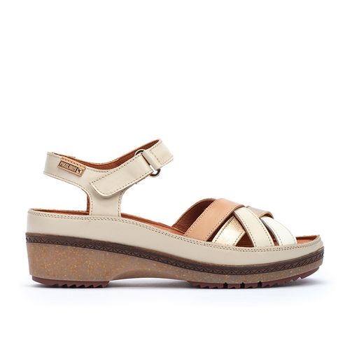 Sandales à semelles compensées en cuir GRANADA W0W - Pikolinos - Modalova