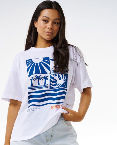 T-shirt Santorini Sun Heritage - Rip Curl - Modalova