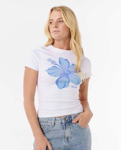 T-shirt ajusté à manches courtes Hibiscus - Rip Curl - Modalova