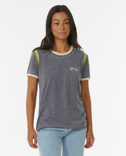 T-shirt à manches courtes Surf Revival Ringer - Rip Curl - Modalova