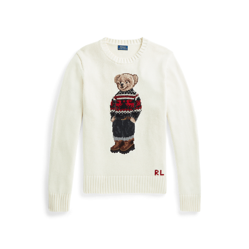 Pull Fair Isle Polo Bear en coton - Polo Ralph Lauren - Modalova