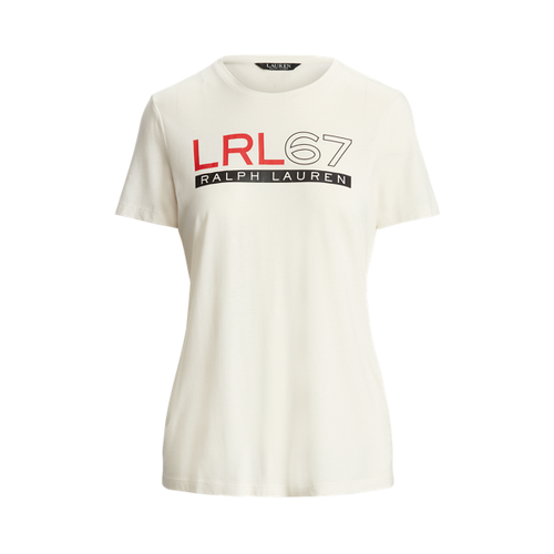 T-shirt logo en jersey - Lauren - Modalova