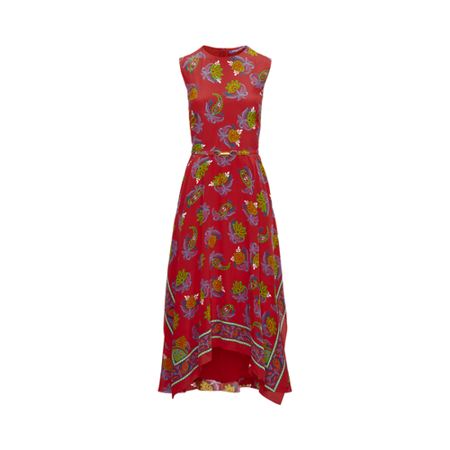 Robe Ryland foulard en soie naturelle - Ralph Lauren Collection - Modalova