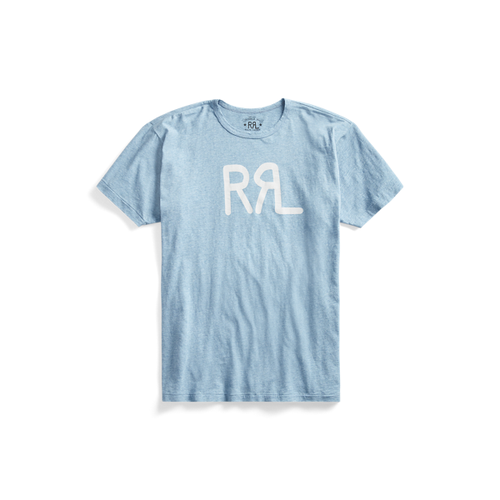 T-shirt en jersey à logo - RRL - Modalova