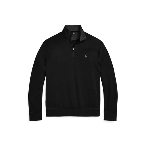 Pull demi-zippé en jersey luxueux - Polo Ralph Lauren - Modalova