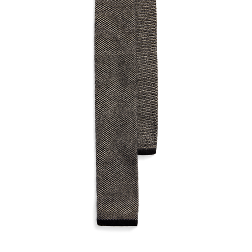 Cravate à maille texturée en cachemire - Purple Label - Modalova