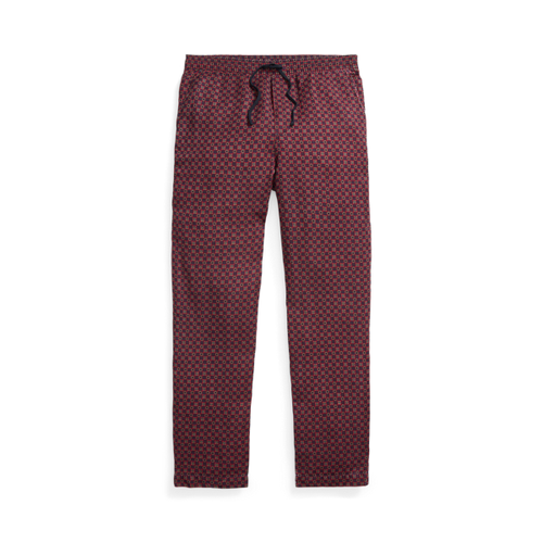 Pantalon en lin à motif foulard - Polo Ralph Lauren - Modalova
