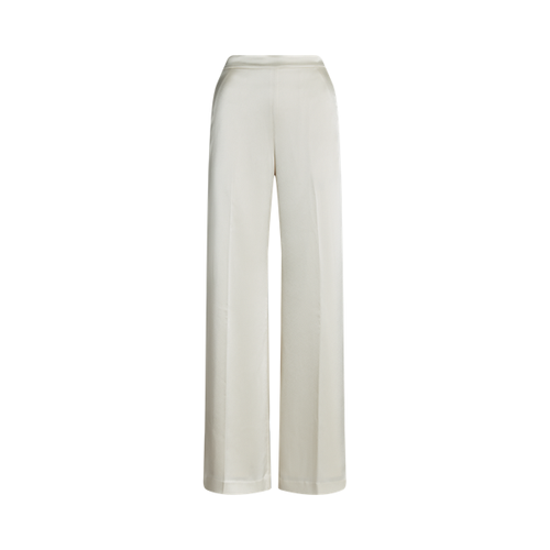 Pantalon jambe large en satin - Polo Ralph Lauren - Modalova