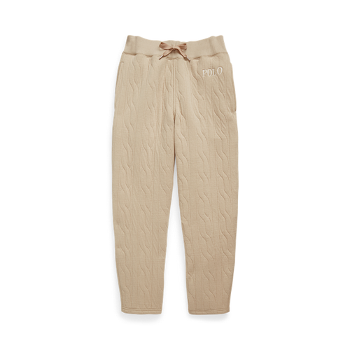 Pantalon en jersey matelassé à torsades - Polo Ralph Lauren - Modalova