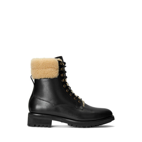 Boots Bryson cuir et peau lainée - Polo Ralph Lauren - Modalova