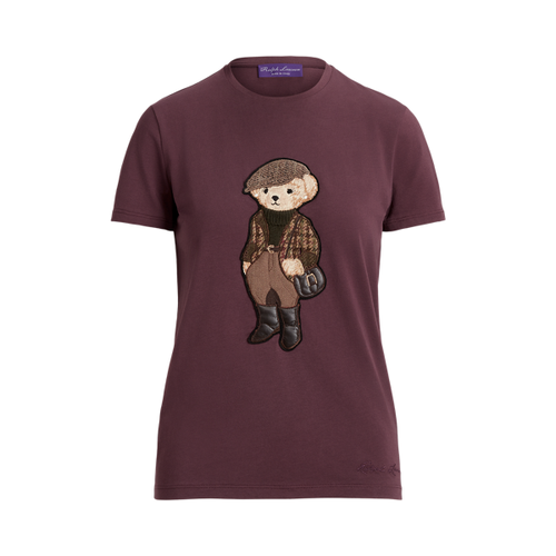 T-shirt Tweed Polo Bear en coton - Collection - Modalova