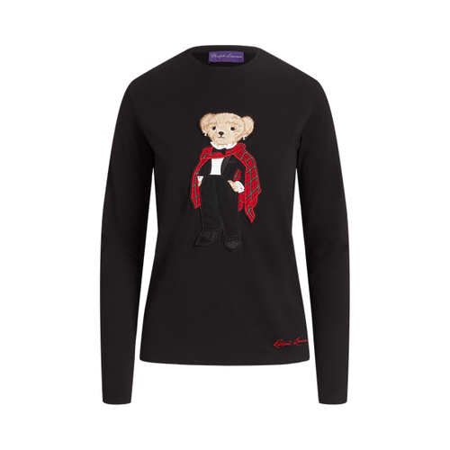 T-shirt Tuxedo Polo Bear à manches longues - Collection - Modalova