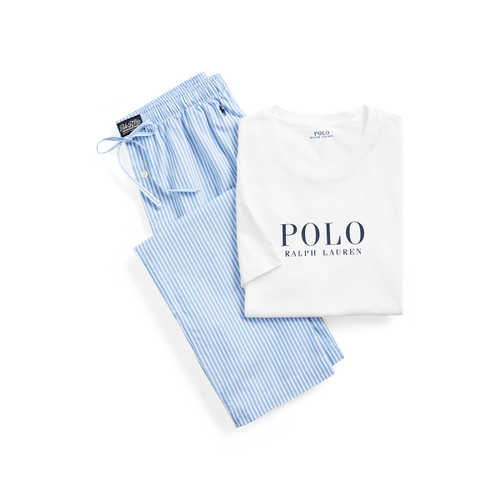 Homme Vêtements Vêtements de nuit Pyjama Polaire Polo Ralph Lauren pour homme en coloris Bleu 