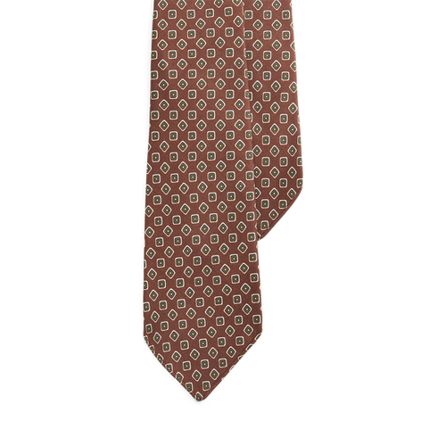 Cravate en soie d'inspiration vintage - Polo Ralph Lauren - Modalova