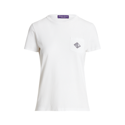 T-shirt à poche monogramme jersey coton - Collection - Modalova