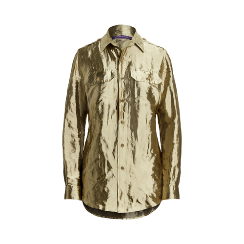 Chemise utilitaire en organza métallisé - Collection - Modalova