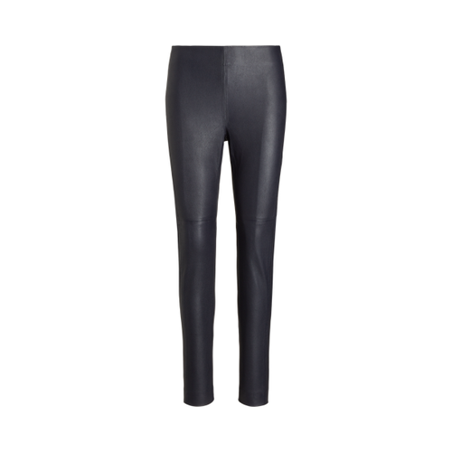 Pantalon 7/8 skinny en cuir stretch - Lauren Ralph Lauren - Modalova