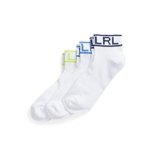 Lot de 3 paires de chaussettes à logo - Lauren Ralph Lauren - Modalova