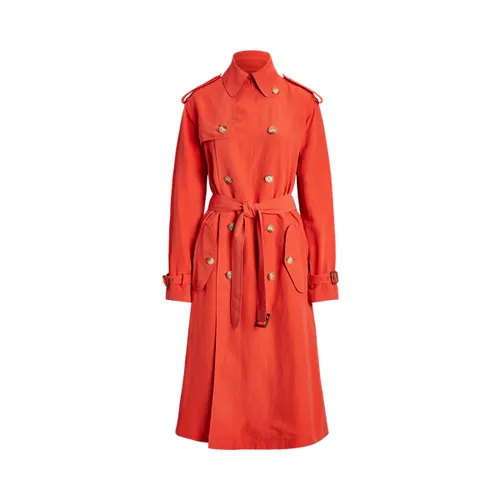 Trench-coat en soie mélangée - Polo Ralph Lauren - Modalova