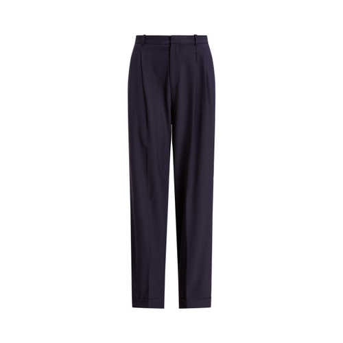 Pantalon droit en laine mélangée stretch - Polo Ralph Lauren - Modalova