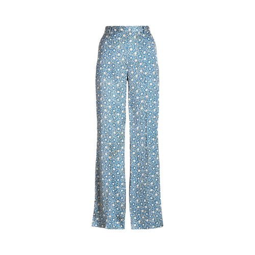 Pantalon jambe large motif étoilé satin - Polo Ralph Lauren - Modalova